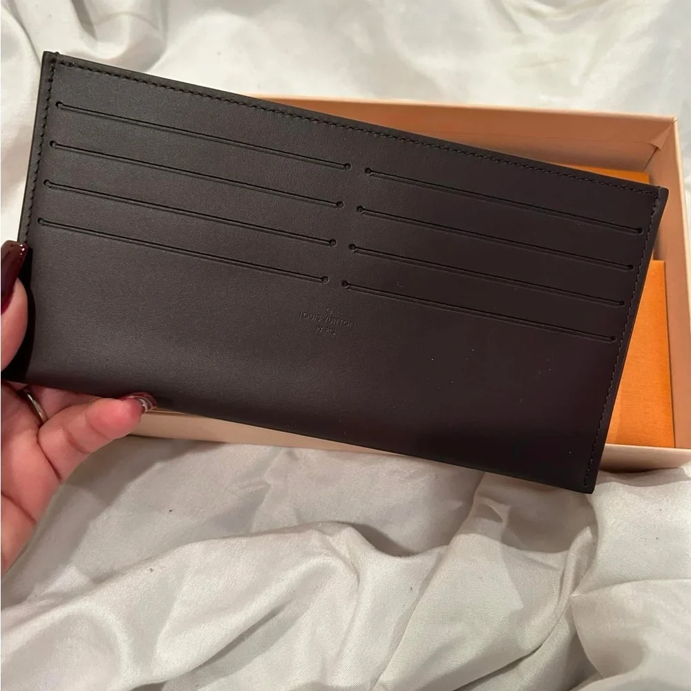 Louis Vuitton Dark Brown Patent Leather Clutch - Picture 6 of 10